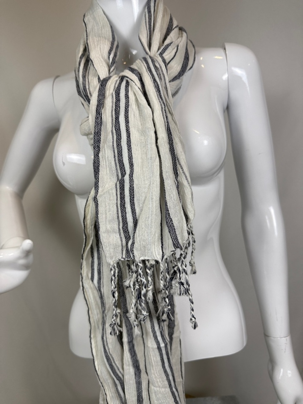 Aerie Boho Scarf Lightweight Gauzy 95% Cotton